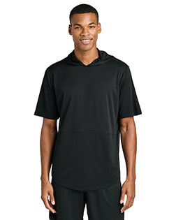 Sport-Tek ST445 ® Club Short Sleeve Hoodie at GotApparel