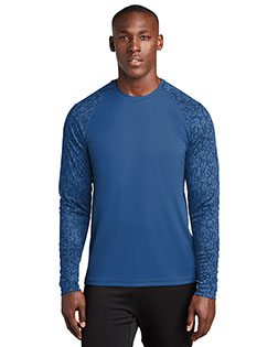 Sport-Tek ST460LS Men ® ® Long Sleeve Digi Camo Tee. at GotApparel