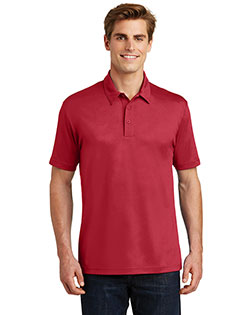 Sport-Tek® ST630 Men Embossed PosiCharge® Tough Polo at GotApparel