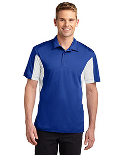 Sport-Tek® ST655 Men Side Blocked Micro Pique Sportwick Polo at GotApparel