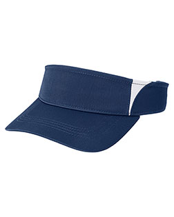 Sport-Tek® STC13 Unisex Dry Zone Colorblock Visor at GotApparel