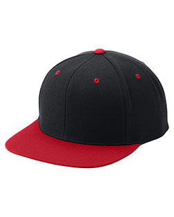 Sport-Tek® STC19 Men Flat Bill Snapback Cap at GotApparel