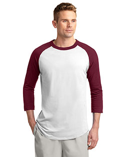 Sport-Tek® T200 Men Colorblock Raglan Jersey at GotApparel