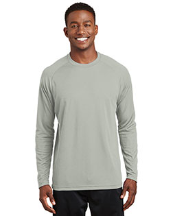 Sport-Tek® T473LS Men Dry Zone Long-Sleeve Raglan T-Shirt at GotApparel