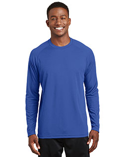 Sport-Tek® T473LS Men Dry Zone Long-Sleeve Raglan T-Shirt at GotApparel