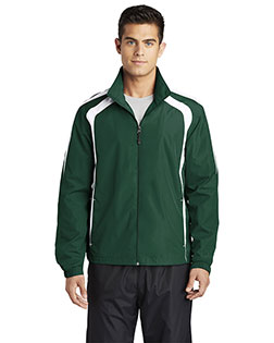 Sport-Tek® TJST60 Men Tall Colorblock Raglan Jacket at GotApparel