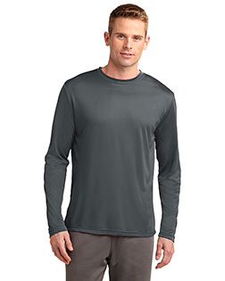 Sport-Tek® TST350LS Men Tall Long-Sleeve PosiCharge® Competitor Tee at GotApparel