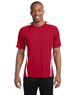 Sport-Tek® TST351 Men Tall Colorblock PosiCharge® Competitor  Tee at GotApparel