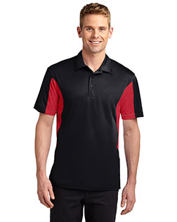 Sport-Tek® TST655 Men Tall Side Blocked Micro Pique Sportwick Polo at GotApparel