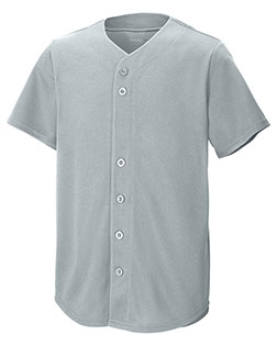 Sport-Tek YST220 ® Youth PosiCharge ® Tough Mesh Full-Button Jersey at GotApparel