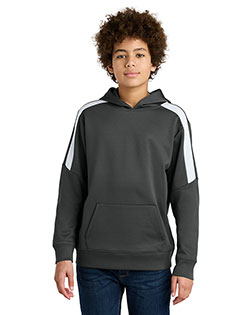 Sport-Tek  Youth Sport-Wick  Fleece United Pullover Hoodie YST255 at GotApparel