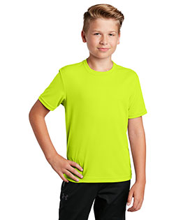 Sport-Tek® YST340 Boys Youth PosiCharge® Racermesh Tee at GotApparel