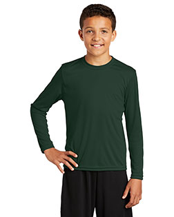 Sport-Tek® YST350LS Boys Long-Sleeve PosiCharge® Competitor Tee at GotApparel