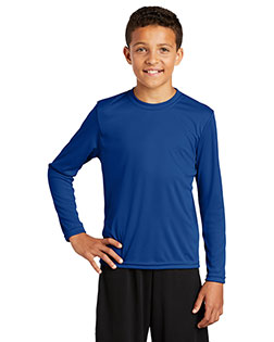 Sport-Tek® YST350LS Boys Long-Sleeve PosiCharge® Competitor Tee at GotApparel