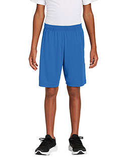 Sport-Tek® YST355P Boys Youth PosiCharge® Competitor™ Pocketed Short  at GotApparel