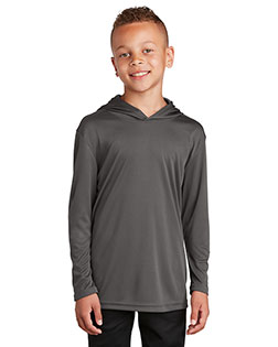 Sport-Tek YST358 Boys 3.8 oz Competitor Hooded Pullover at GotApparel