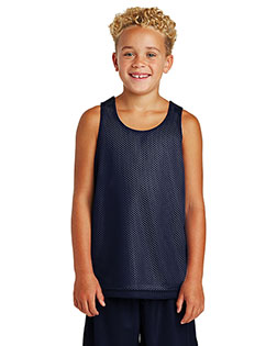 Sport-Tek® YST500 Boys PosiCharge® Classic Mesh Reversible Tank at GotApparel