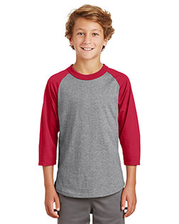 Heather Grey/ Red product color