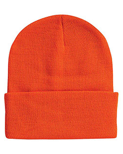 Sportsman SP12 Unisex 12 Inch Solid Knit Beanie at GotApparel