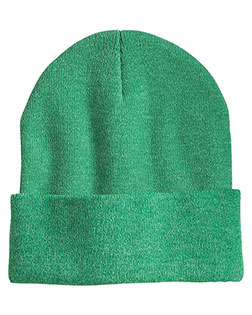 Sportsman SP12 Unisex 12 Inch Solid Knit Beanie at GotApparel
