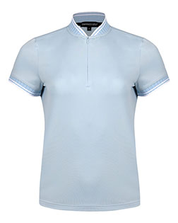 Swannies Golf SW8700L Women's Tara Tipped Polo at GotApparel