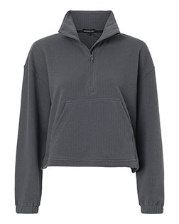 Swannies Golf SWKL400L Women's Kenna Quarter-Zip Pullover at GotApparel