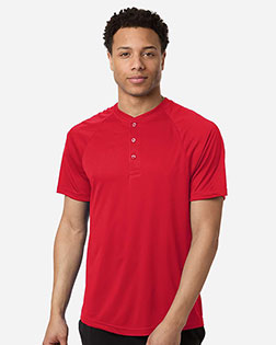 Team 365 TT11HN Men's Zone Performance Henley at GotApparel
