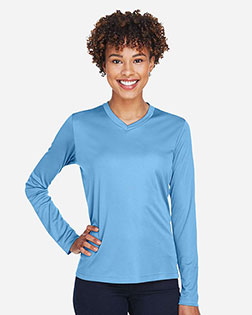 Team 365 TT11WL Women Zone Performance Long-Sleeve T-Shirt at GotApparel