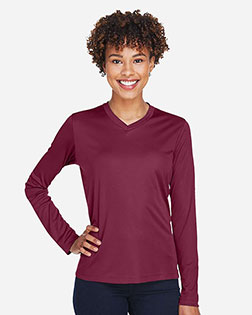 Team 365 TT11WL Women Zone Performance Long-Sleeve T-Shirt at GotApparel