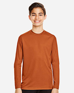 Team 365 TT11YL Boys Zone Performance Long-Sleeve T-Shirt at GotApparel