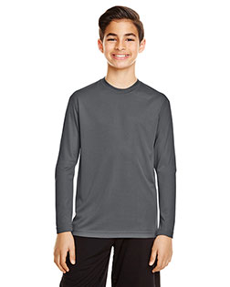 Team 365 TT11YL Boys Zone Performance Long-Sleeve T-Shirt at GotApparel