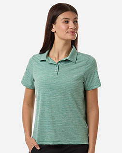 Team 365 TT125W Women's Relay Heathered Stripe Polo at GotApparel