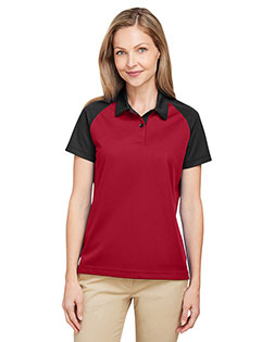 Team 365 TT21CW Ladies' Command Snag-Protection Colorblock Polo at GotApparel