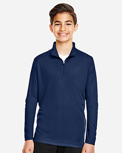 Team 365 TT31Y Boys Zone Performance Quarter-Zip at GotApparel