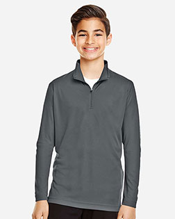 Team 365 TT31Y Boys Zone Performance Quarter-Zip at GotApparel