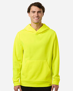 Team 365 TT400 Unisex Squad Hooded Tech Fleece Pullover at GotApparel