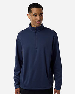 Team 365 TT401 Unisex Squad Cadet Quarter-Zip Tech Fleece Pullover at GotApparel
