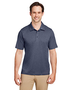 Team 365 TT51H  Men's Zone Sonic Heather Performance Polo at GotApparel