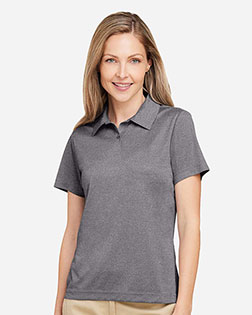 Team 365 TT51HW Ladies' Zone Sonic Heather Performance Polo at GotApparel