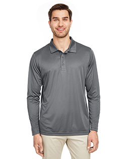 Team 365 TT51L Men Zone Performance Long Sleeve Polo at GotApparel