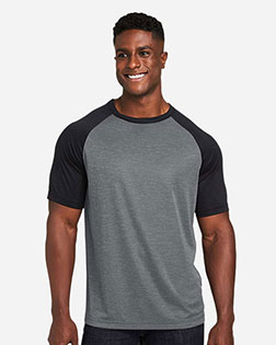 Team 365 TT62 Unisex Zone Colorblock Raglan T-Shirt at GotApparel