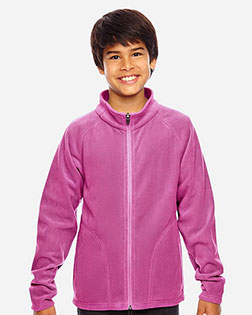 Team 365 TT90Y Boys Campus Microfleece Jacket at GotApparel