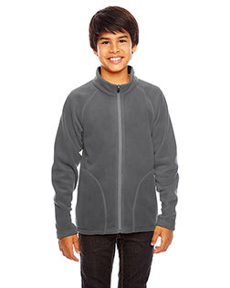 Team 365 TT90Y Boys Campus Microfleece Jacket at GotApparel