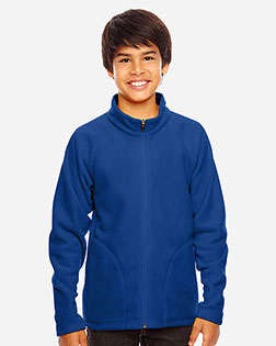 Team 365 TT90Y Boys Campus Microfleece Jacket at GotApparel