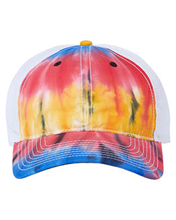 The Game GB470  Lido Tie-Dyed Trucker Cap at GotApparel