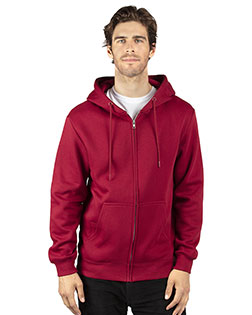 Threadfast Apparel 320Z Unisex Ultimate Fleece Full-Zip Hooded Sweatshirt at GotApparel