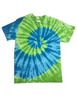 Tie-Dye CD1180B Youth 5.4 oz 100% Cotton Islands Tie-Dyed T-Shirt at GotApparel
