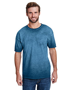 Tie-Dye CD1310 Men Oil Wash T-Shirt at GotApparel