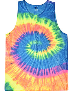 Tie-Dye CD3500 Men 5.4 oz. 100% Cotton Tie-Dyed Tank at GotApparel