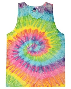 Tie-Dye CD3500 Men 5.4 oz. 100% Cotton Tie-Dyed Tank at GotApparel